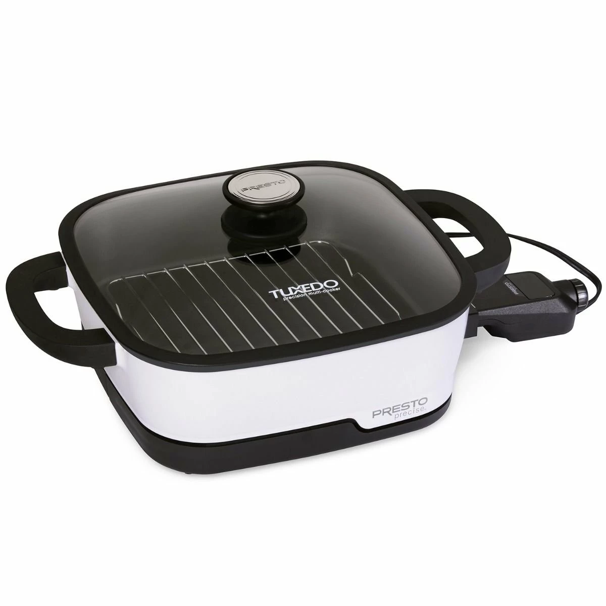 Presto® 12" Precise Tuxedo Digital Precision Skillet Multi Cooker 1 Presto® 12" Precise Tuxedo Digital Precision Skillet Multi Cooker