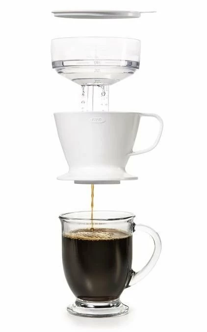 OXO Brew Pour-Over Coffee Maker With Water Tank 1 OXO Brew Pour-Over Coffee Maker With Water Tank