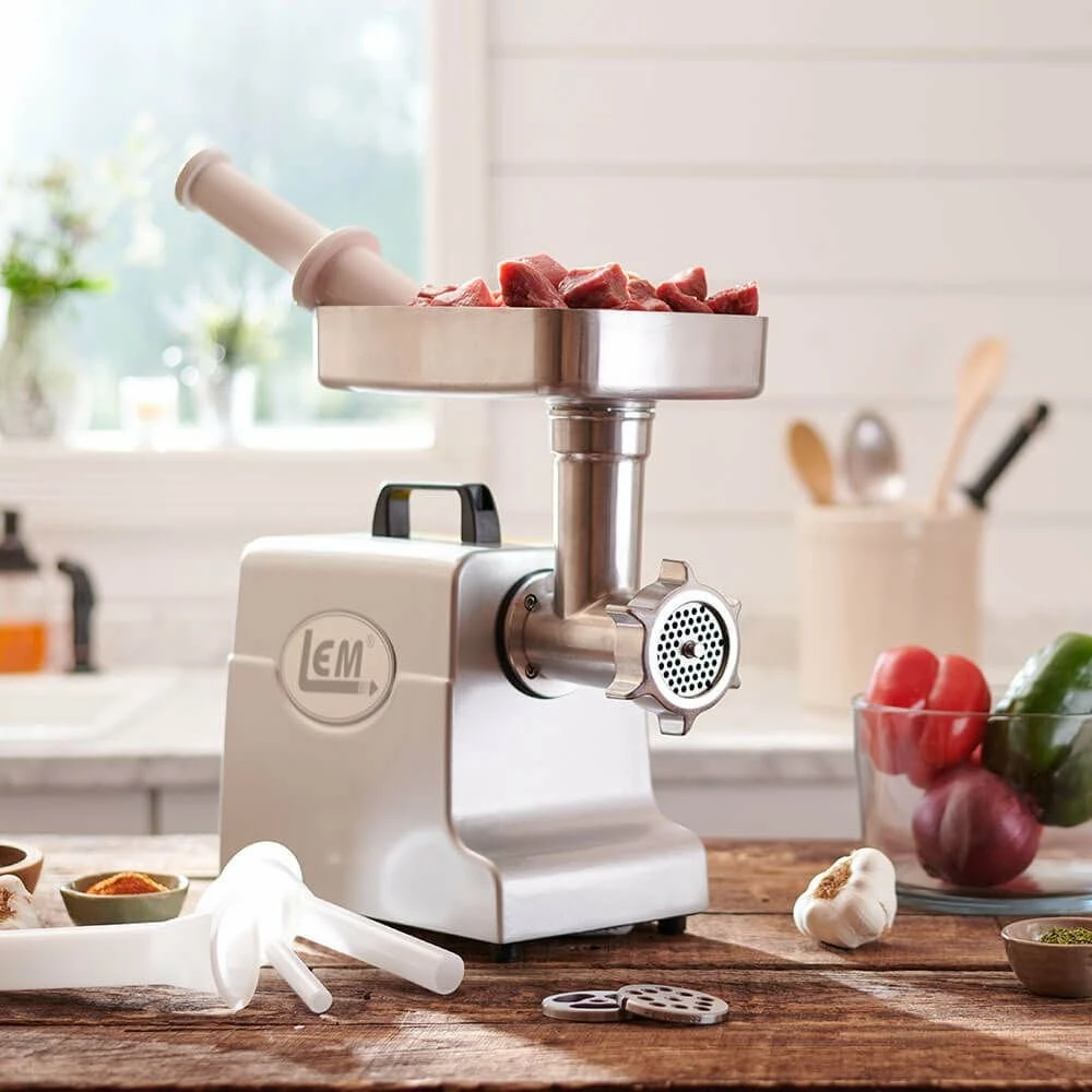 LEM Mighty Bite #8 Aluminum Meat Grinder 4 LEM Mighty Bite #8 Aluminum Meat Grinder - Image 4