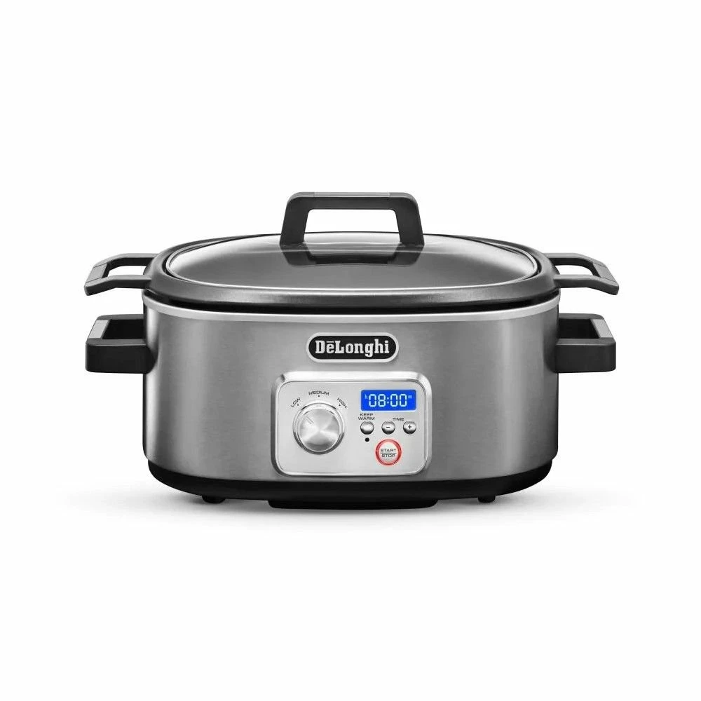 DeLonghi De'Longhi Livenza Programmable 5-in-1 Slow Cooker 1 DeLonghi De'Longhi Livenza Programmable 5-in-1 Slow Cooker