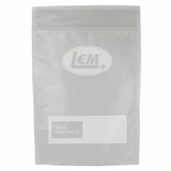 LEM MaxVac Quart Resealable Vacuum Bags - Zipper Top - 100 Count