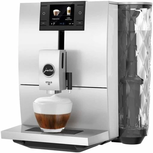 Jura ENA 8 Automatic Coffee Machine | Nordic White -Coffee Sales 15284 jura ena 8 in nordic white