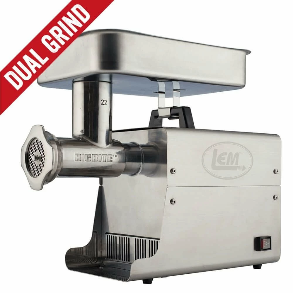 LEM Dual Grind #22 Big Bite Meat Grinder | 1HP 2 LEM Dual Grind #22 Big Bite Meat Grinder | 1HP - Image 2