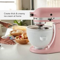 KitchenAid Aditamento Ice Cream Maker Attachment -Coffee Sales 203215 3