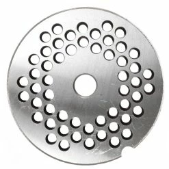 LEM #20/22 Stainless Grinder Plate - 1/4" 3 LEM #20/22 Stainless Grinder Plate - 1/4" -Coffee Sales 22 6mm plate 2 1