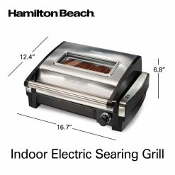 Hamilton Beach Home Hamilton Beach Searing Grill With Lid Window -Coffee Sales 25361 vpa 08
