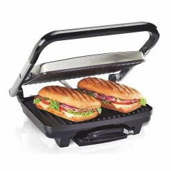 Hamilton Beach Home Hamilton Beach Panini Press & Indoor Grill -Coffee Sales 25410 inset06