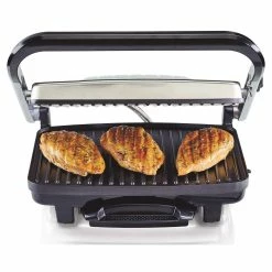 Hamilton Beach Home Hamilton Beach Panini Press & Indoor Grill -Coffee Sales 25410 inset07