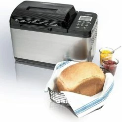 Zojirushi Virtuoso Plus 2 Lb Bread Machine + Bread Slicing Accessories Bundle -Coffee Sales 2lbbreadmaker3 1