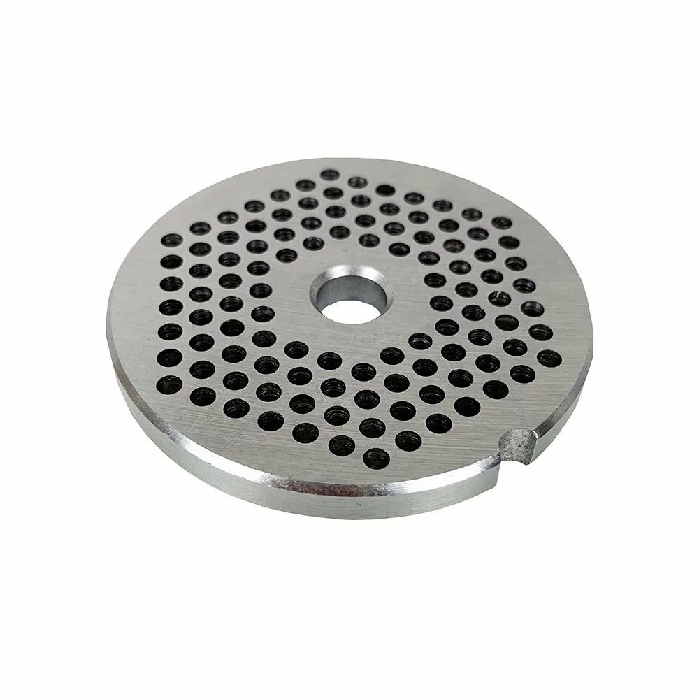 LEM #8 Stainless Grinder Plate - 1/8" (3mm) 1 LEM #8 Stainless Grinder Plate - 1/8" (3mm)