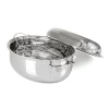 Viking 3-Ply 3-in-1 Stainless Steel 8.5-Quart Oval Roaster