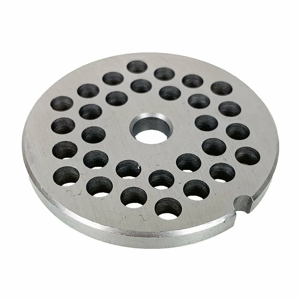 LEM Premium #8 Salvinox SS Grinder Plate - 1/4" (6mm) 1 LEM Premium #8 Salvinox SS Grinder Plate - 1/4" (6mm)
