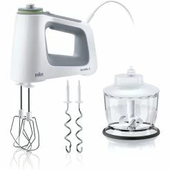 Braun MultiMix 5 Hand Mixer With Chopper | White