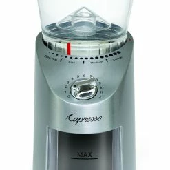 Capresso Infinity Plus Stainless Steel Conical Burr Coffee Grinder -Coffee Sales 575.05 ho silo hr scaled