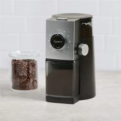 Capresso Grind Select | Burr Grinder -Coffee Sales 597.04 grind select lifestyle shot hr