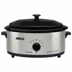 Nesco / American Harvest Nesco 6-Quart Roaster | Stainless Steel