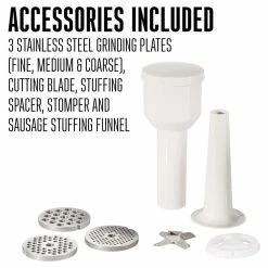 Weston #8 650-Watt Meat Grinder & Sausage Stuffer -Coffee Sales 61lb t8kpyl. ac sl1500