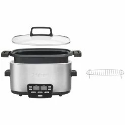 Cuisinart Stainless Steel 3-in-1 Cook Central® Multicooker | 6 Qt. -Coffee Sales 61vmowfbe l. ac sl1200