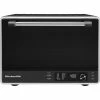 KitchenAid Dual Convection Countertop Oven With Air Fry & Temperature Probe | Black Matte