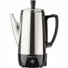 Presto® Stainless Steel Electric Coffee Percolator | 6-Cup