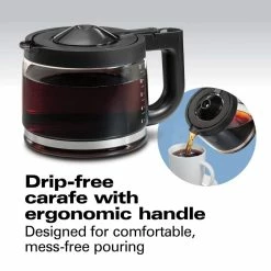 Hamilton Beach Home Hamilton Beach 12-Cup Professional Programmable Coffee Maker | Silver -Coffee Sales 71a qt 5qml. ac sl1500