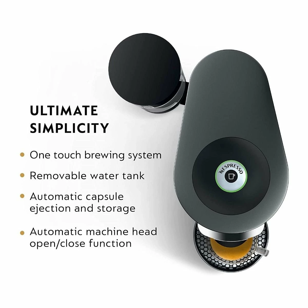 Nespresso Vertuo Plus Deluxe Coffee & Espresso Machine By De'Longhi | Titan 4 Nespresso Vertuo Plus Deluxe Coffee & Espresso Machine By De'Longhi | Titan - Image 4