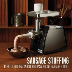 Weston #8 650-Watt Meat Grinder & Sausage Stuffer -Coffee Sales 71gfsegt6dl. ac sl1500