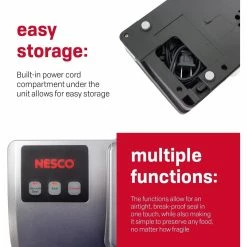 Nesco / American Harvest Nesco Vacuum Sealer With Digital Scale -Coffee Sales 71japlva37l. ac sl1500