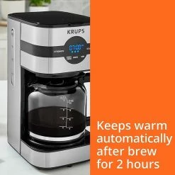 Krups Simply Brew 10-Cup Digital Drip Coffee Maker | Stainless Steel 11 Krups Simply Brew 10-Cup Digital Drip Coffee Maker | Stainless Steel -Coffee Sales 71ka2ualmjl. ac sl1500