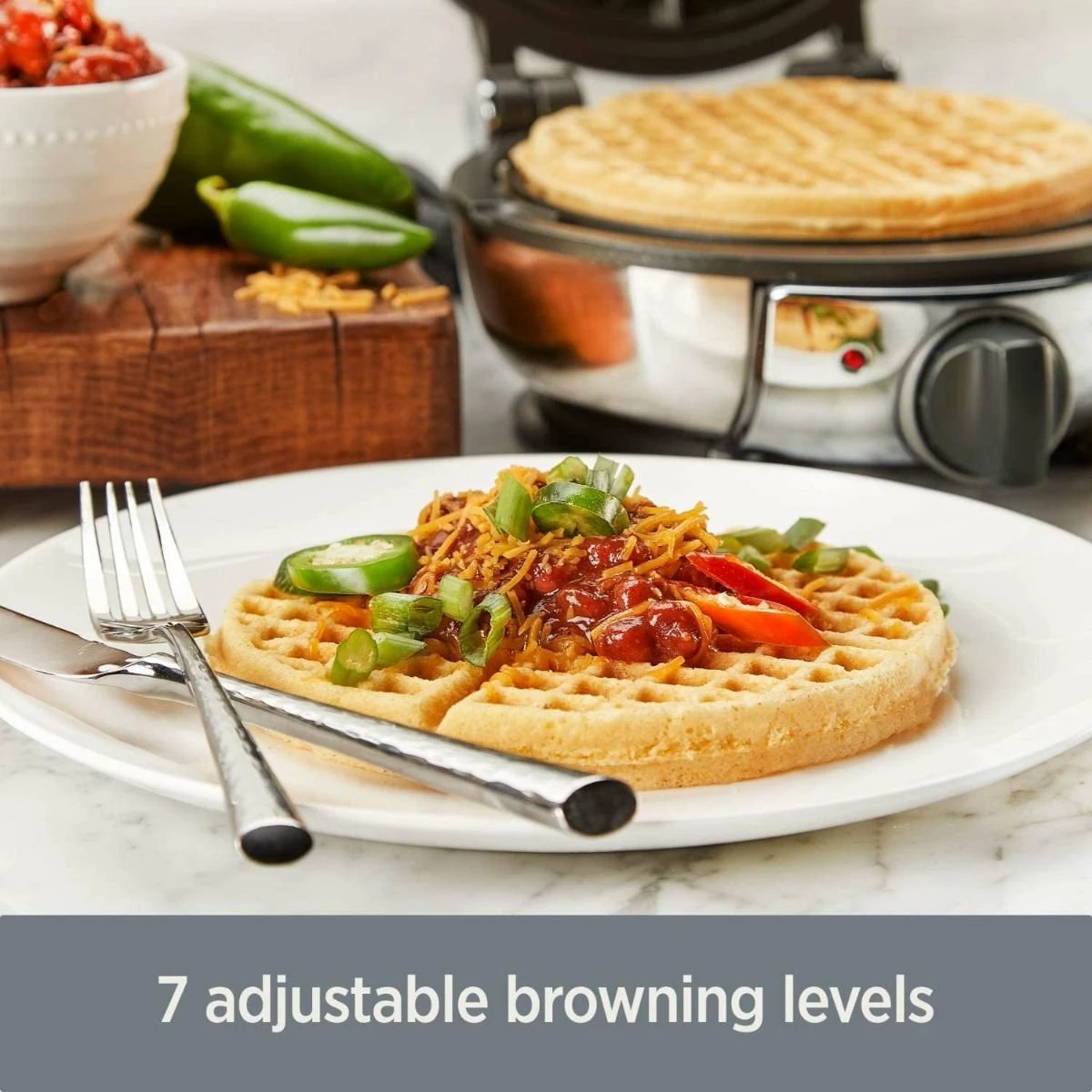 All-Clad Round Waffle Maker | Classic 3 All-Clad Round Waffle Maker | Classic - Image 3
