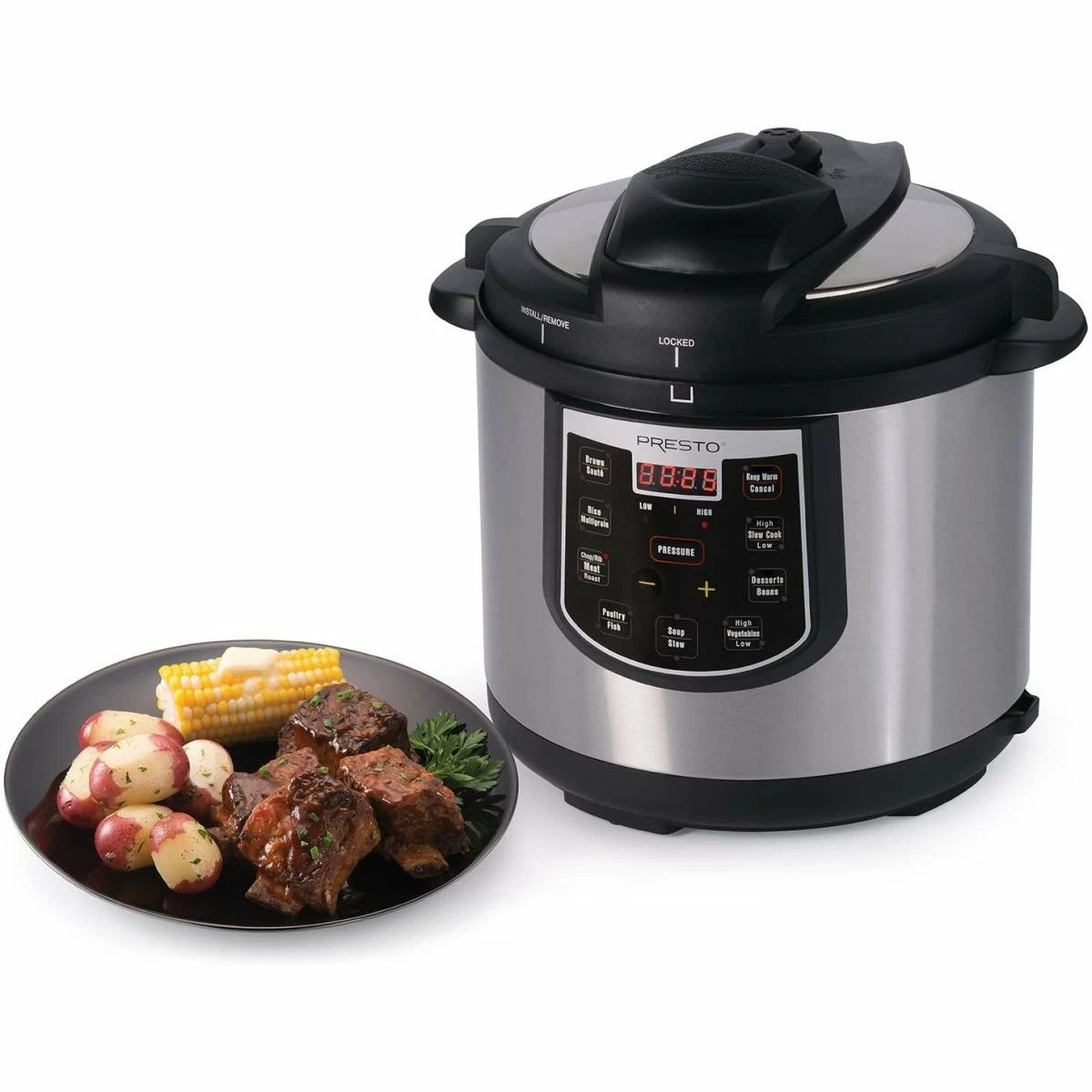 Presto® 6 Qt. Electric Pressure Cooker 4 Presto® 6 Qt. Electric Pressure Cooker - Image 4