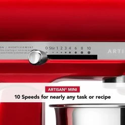 KitchenAid 3.5-Quart Artisan Mini Plus Tilt-Head Stand Mixer | Candy Apple Red 11 KitchenAid 3.5-Quart Artisan Mini Plus Tilt-Head Stand Mixer | Candy Apple Red -Coffee Sales 71q4eopbjel. ac sl1500