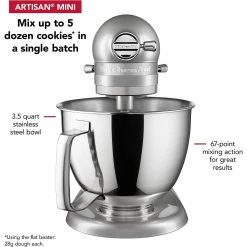 KitchenAid 3.5-Quart Artisan Mini Plus Tilt-Head Stand Mixer | Contour Silver 10 KitchenAid 3.5-Quart Artisan Mini Plus Tilt-Head Stand Mixer | Contour Silver -Coffee Sales 71qg9ojgwql. ac sl1500