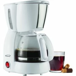 Brentwood Appliances 4-Cup Coffee Maker | White -Coffee Sales 71rscdrz6el. ac sl1500