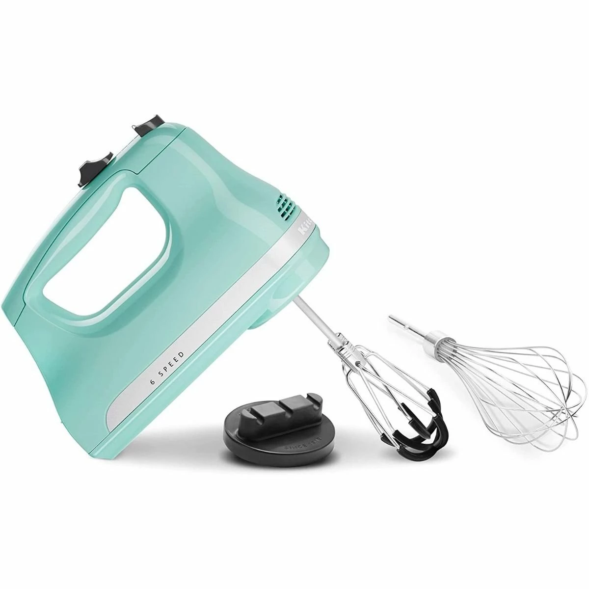 KitchenAid 6-Speed Hand Mixer With Flex Edge Beaters | Ice Blue 5 KitchenAid 6-Speed Hand Mixer With Flex Edge Beaters | Ice Blue - Image 5
