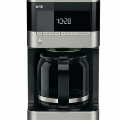 Braun BrewSense 12-Cup Drip Coffee Maker | Black & Stainless
