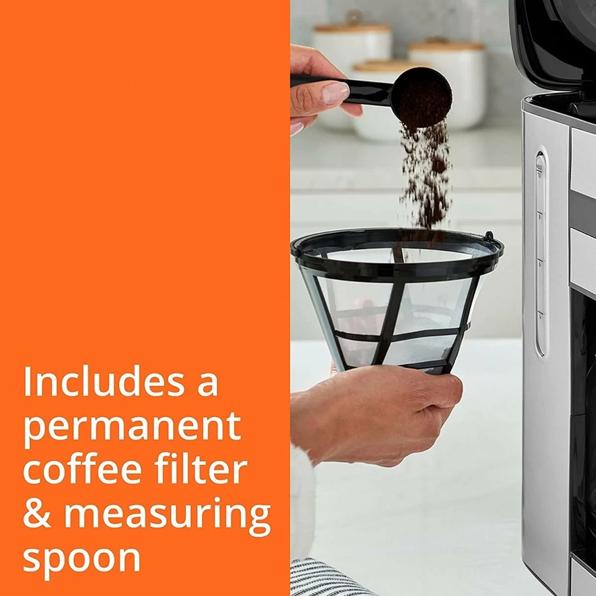Krups Simply Brew 10-Cup Digital Drip Coffee Maker | Stainless Steel 7 Krups Simply Brew 10-Cup Digital Drip Coffee Maker | Stainless Steel - Image 7