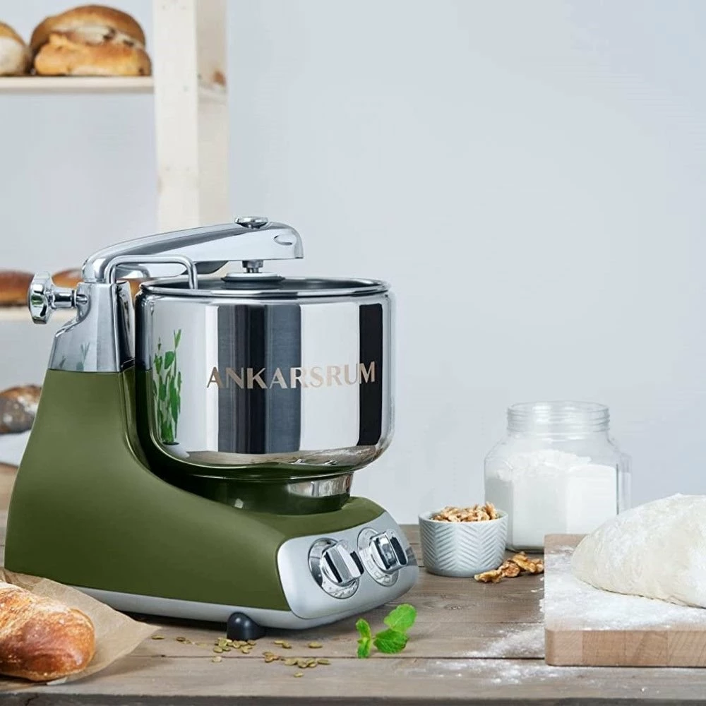 Ankarsrum Original 6230 Model Stand Mixer | Olive Green 2 Ankarsrum Original 6230 Model Stand Mixer | Olive Green - Image 2