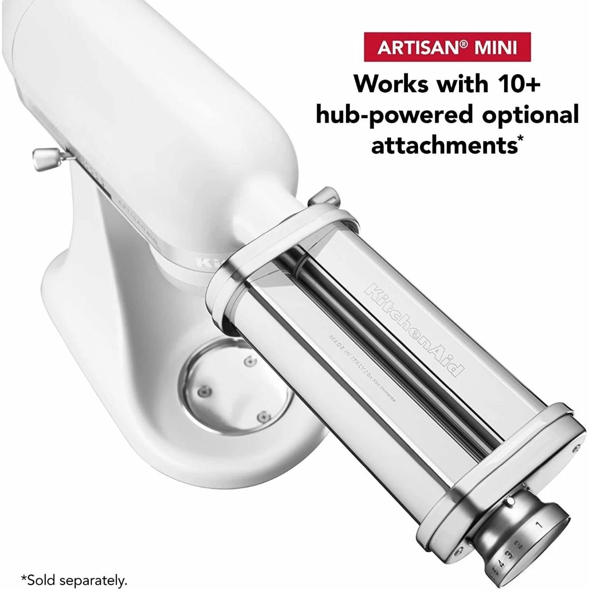 KitchenAid 3.5-Quart Artisan Mini Plus Tilt-Head Stand Mixer | Matte White 5 KitchenAid 3.5-Quart Artisan Mini Plus Tilt-Head Stand Mixer | Matte White - Image 5