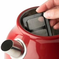 Haden Dorset 7-Cup Stainless Steel Electric Kettle | Red 13 Haden Dorset 7-Cup Stainless Steel Electric Kettle | Red -Coffee Sales 75000dorsetkettledetail4 900x
