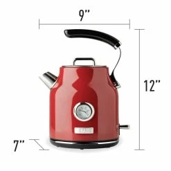 Haden Dorset 7-Cup Stainless Steel Electric Kettle | Red 11 Haden Dorset 7-Cup Stainless Steel Electric Kettle | Red -Coffee Sales 75000dorsetkettlewdim 900x