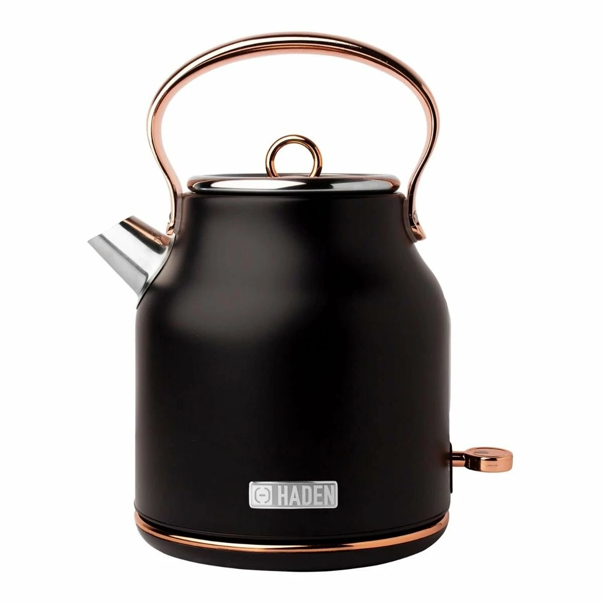 Haden Heritage 7-Cup Electric Kettle | Black And Copper 1 Haden Heritage 7-Cup Electric Kettle | Black And Copper