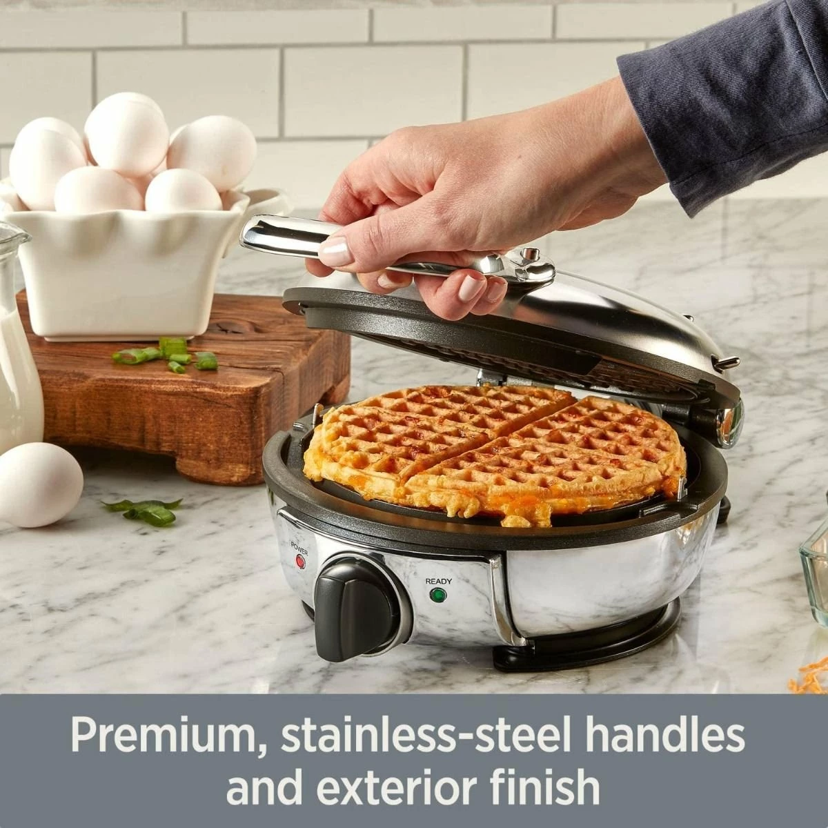 All-Clad Round Waffle Maker | Classic 7 All-Clad Round Waffle Maker | Classic - Image 7