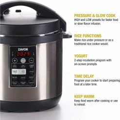 Zavor LUX™ Multi-Cooker | 6 Qt. -Coffee Sales 8190c6ph fl. ac sl1500 1