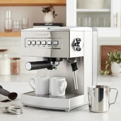 Cuisinart Programmable 15-Bar Espresso Maker | Stainless Steel 8 Cuisinart Programmable 15-Bar Espresso Maker | Stainless Steel -Coffee Sales 81nwsjszdhs. ac sl1500