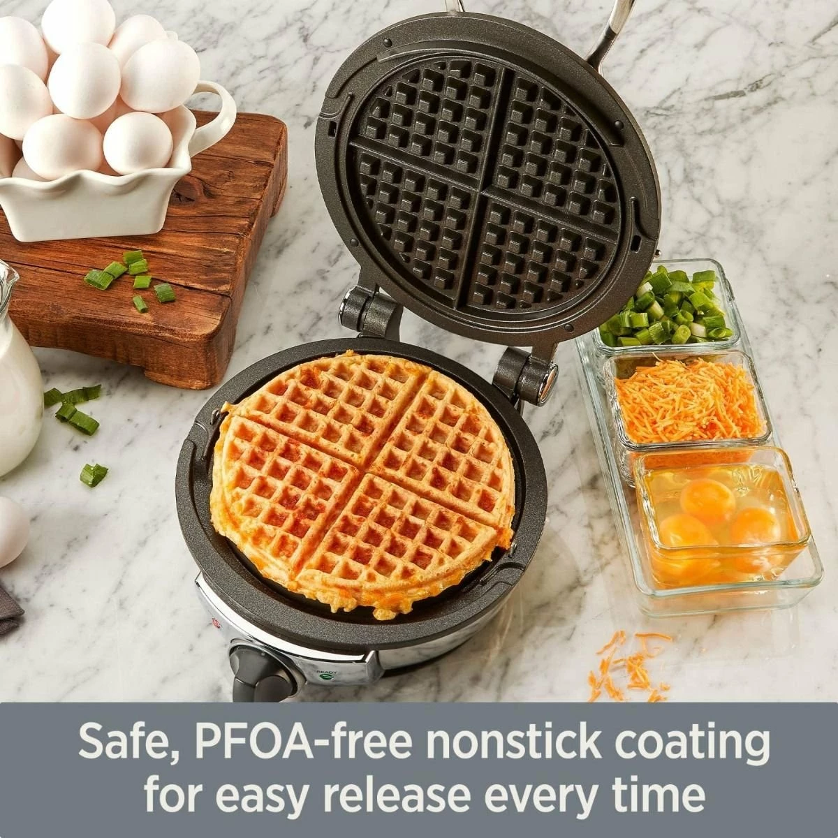 All-Clad Round Waffle Maker | Classic 2 All-Clad Round Waffle Maker | Classic - Image 2