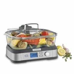 Cuisinart CookFresh™ Digital Glass Steamer | Stainless Steel -Coffee Sales 81ukw u1ahl. ac sl1500