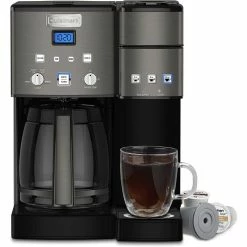 Cuisinart Coffee Center 12-Cup Coffee Maker & Single-Serve Brewer | Black Stainless