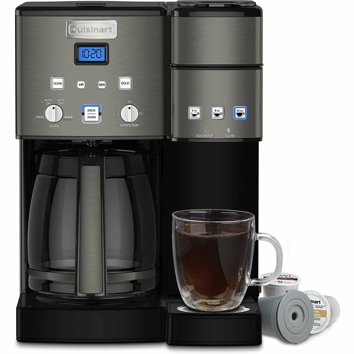 Cuisinart Coffee Center 12-Cup Coffee Maker & Single-Serve Brewer | Black Stainless 1 Cuisinart Coffee Center 12-Cup Coffee Maker & Single-Serve Brewer | Black Stainless