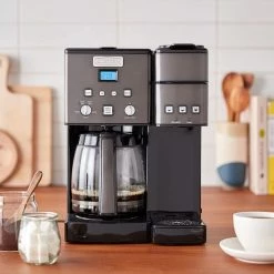 Cuisinart Coffee Center 12-Cup Coffee Maker & Single-Serve Brewer | Black Stainless 12 Cuisinart Coffee Center 12-Cup Coffee Maker & Single-Serve Brewer | Black Stainless -Coffee Sales 81yavvhlgtl. ac sl1500